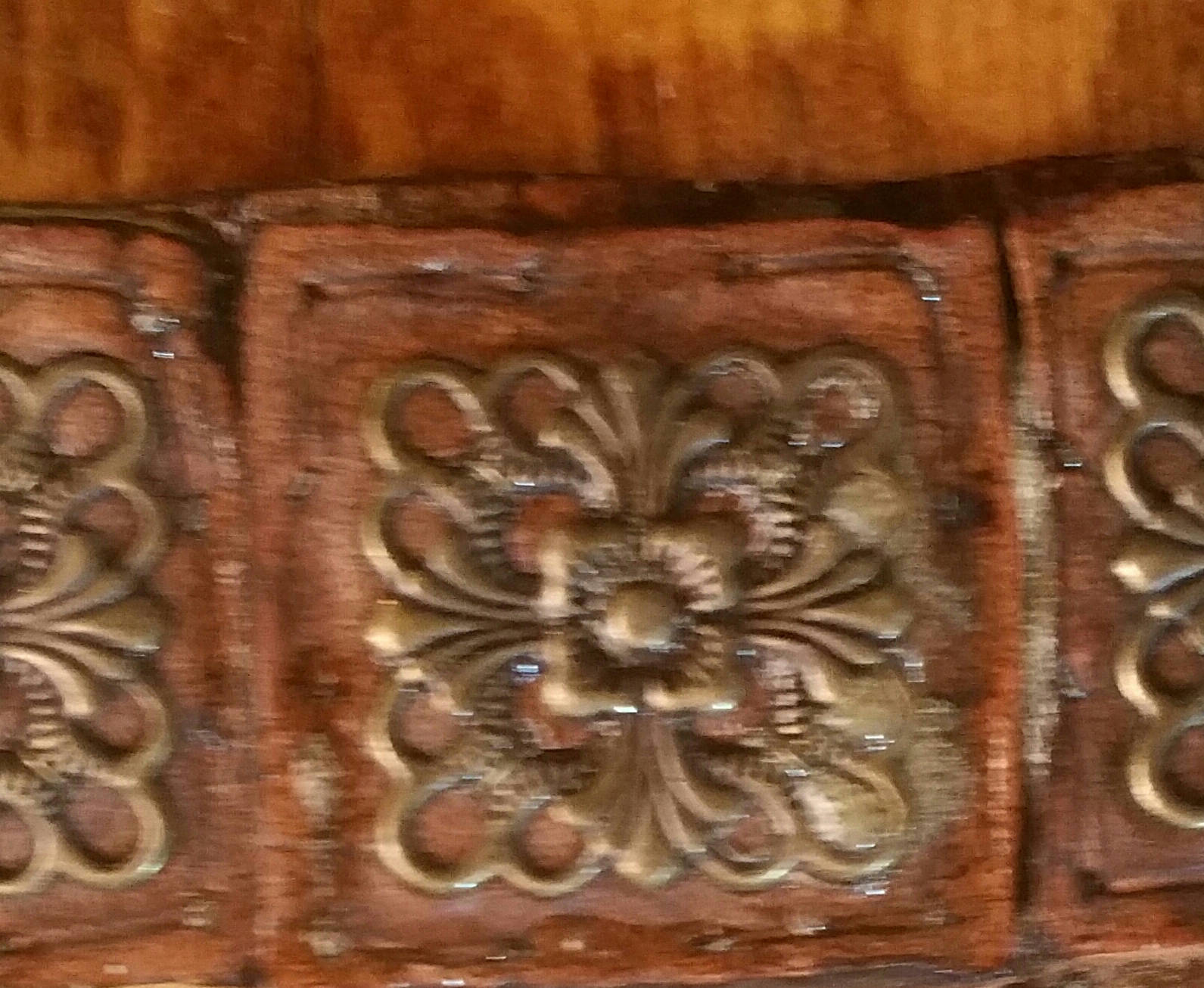 Purse With Intricate Leather Work